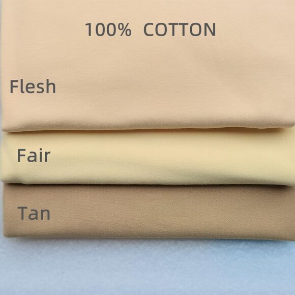 Flesh 100% Cotton Interlock Knit Doll Skin Fabric for Doll Making, One Yard - Picture 6 of 7